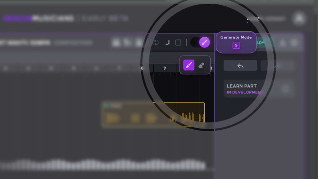 Inpainting Music!? Discover Aiode’s Generate Mode 1 Generate Mode
