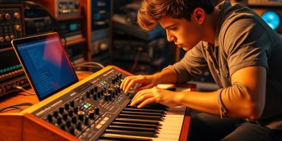 synth bass producer